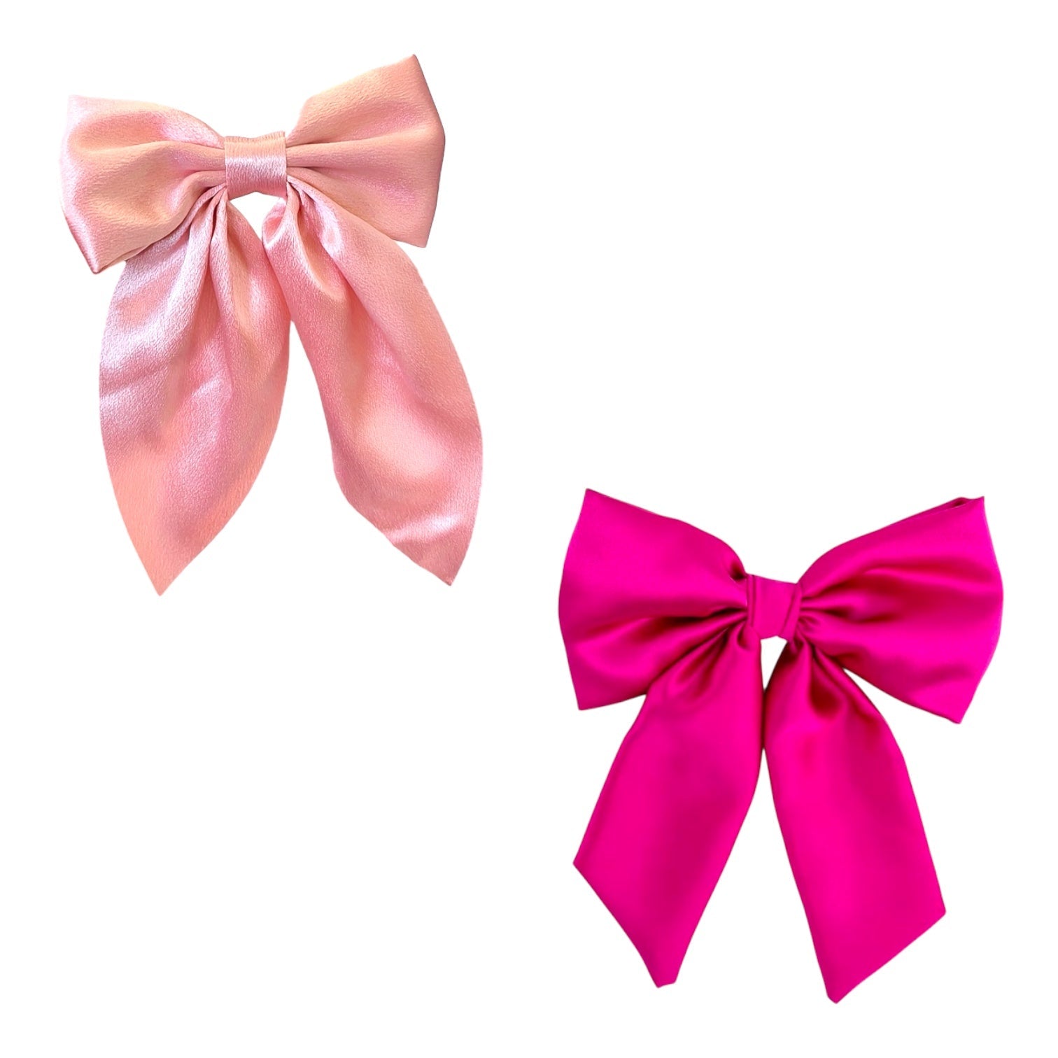 MOÑO GRANDE SATIN PINZA