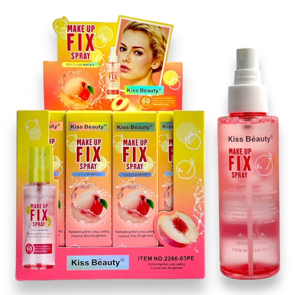 FIJADOR DE MAQUILLAJE PURE RICE PEACH KISS BEAUTY