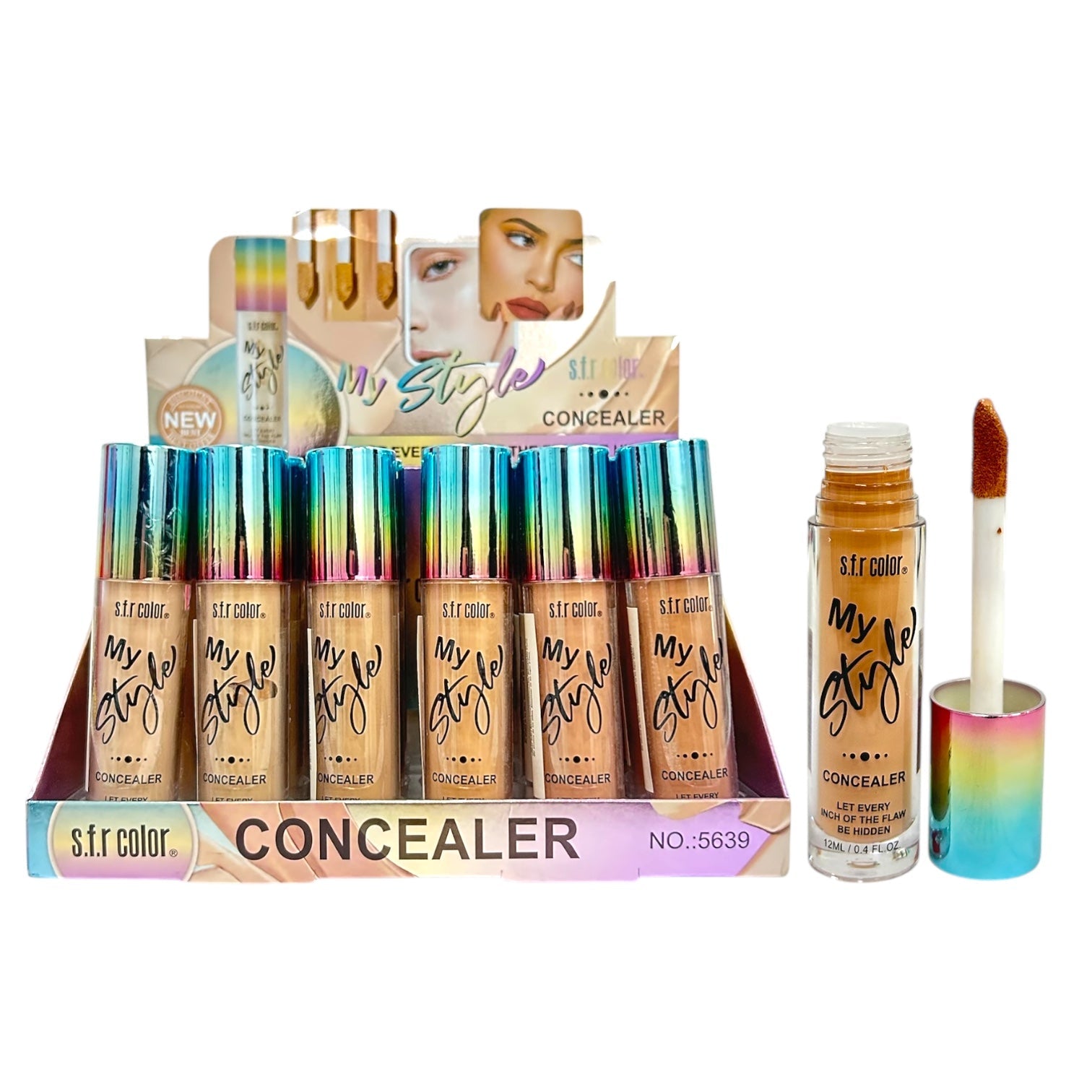 CORRECTOR LIQUIDO MY STYLE 12ML SFR COLOR