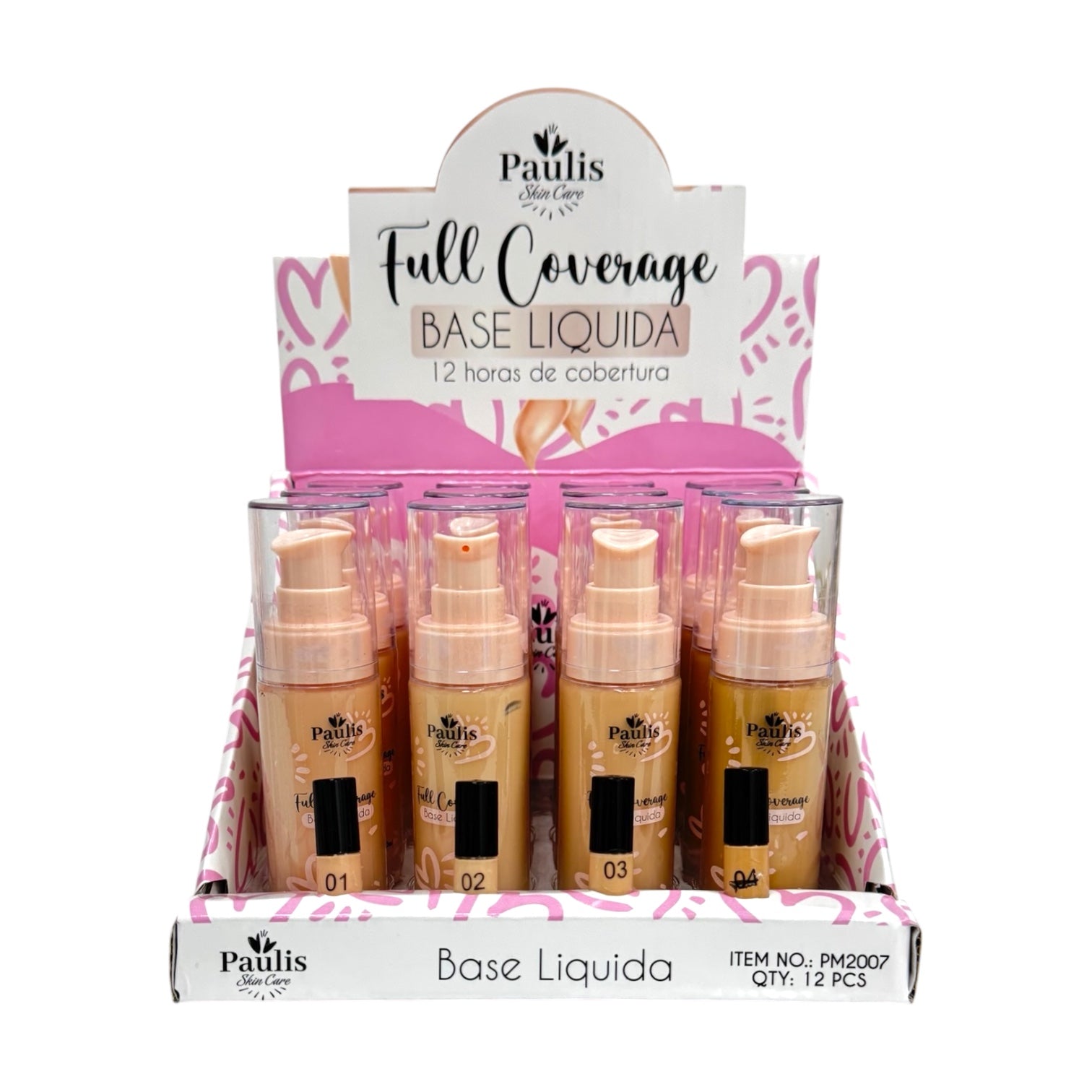 BASE LIQUIDA FULL COVERAGE 30ML PAULIS