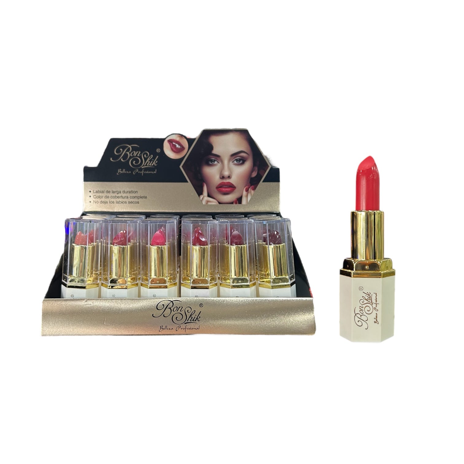 LABIAL CREMOSO LUJO BON SHIK