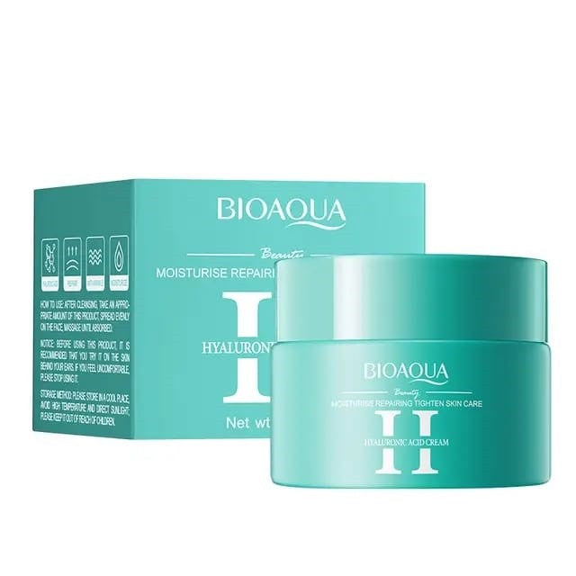 CREMA FACIAL AZUL ACIDO HIALURONICO BIOAQUA