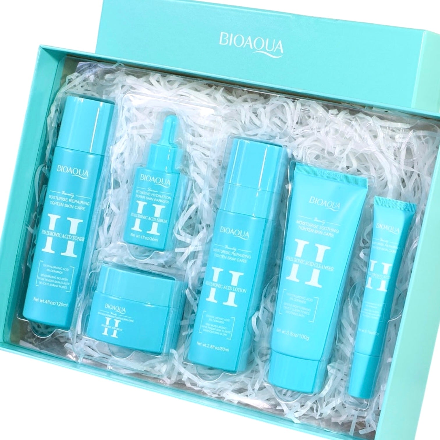 KIT AZUL CIELO DE ACIDO HIALURONICO SUPER HYDRATION BIOAQUA