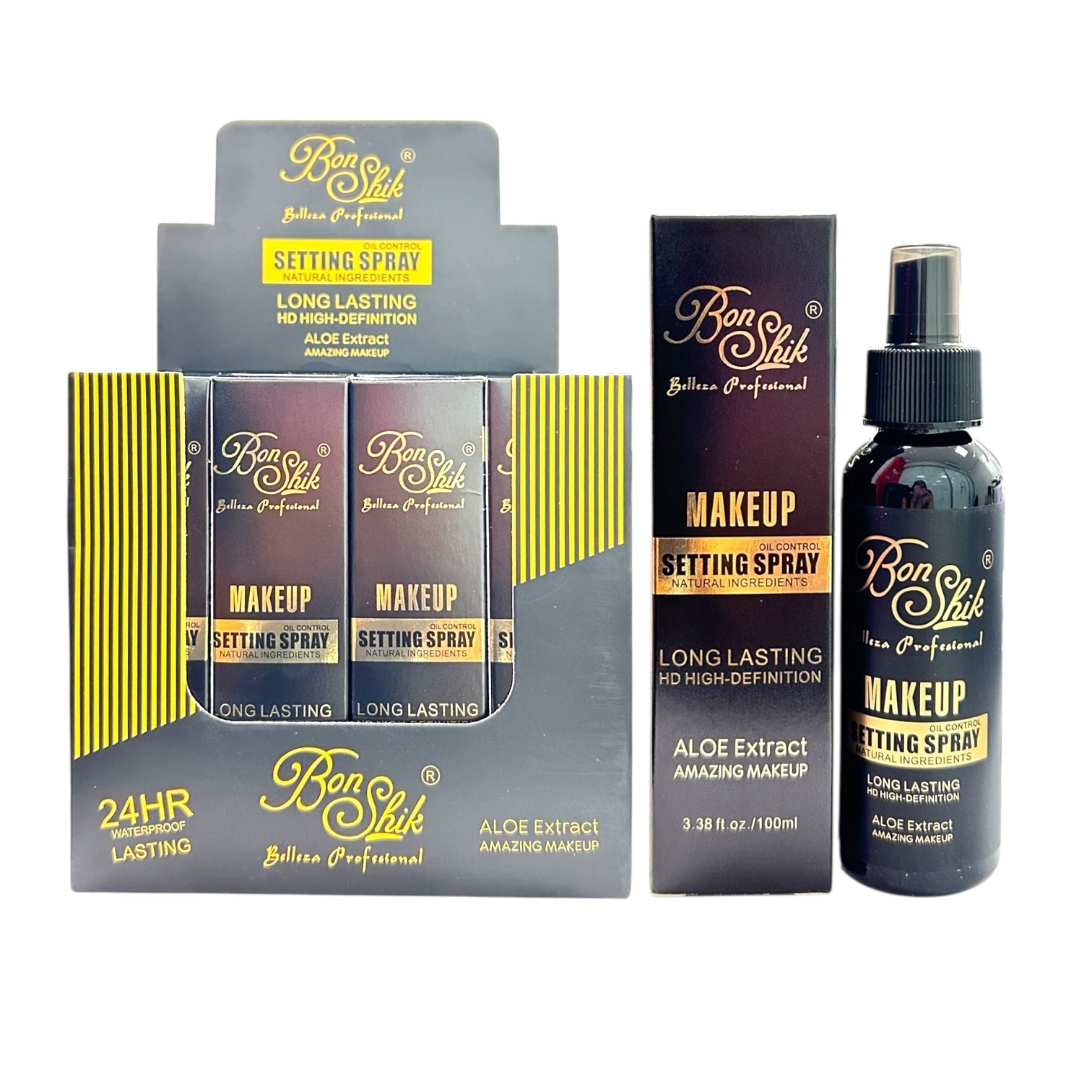 FIJADOR DE MAQUILLAJE ALOE EXTRACT 100ML BON SHIK
