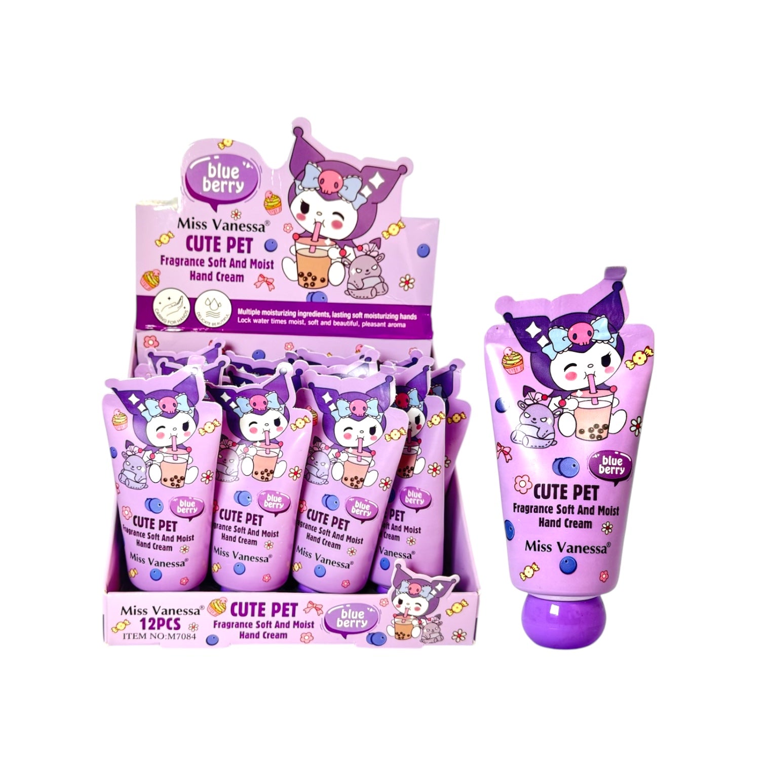 CREMA DE MANOS KUROMI CUTE PET MISS VANESSA