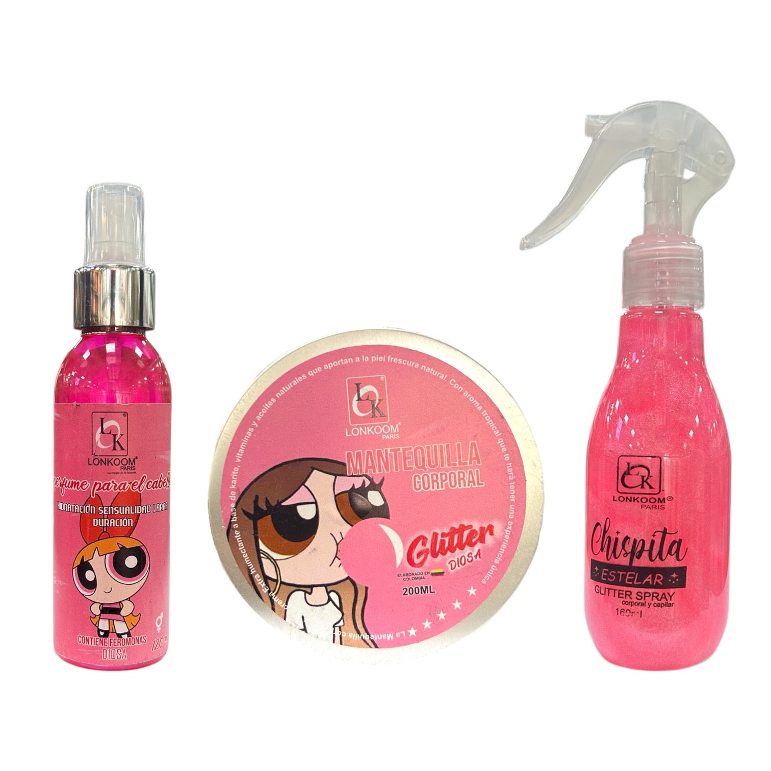 KIT X3 CHICAS SUPER PODEROSAS