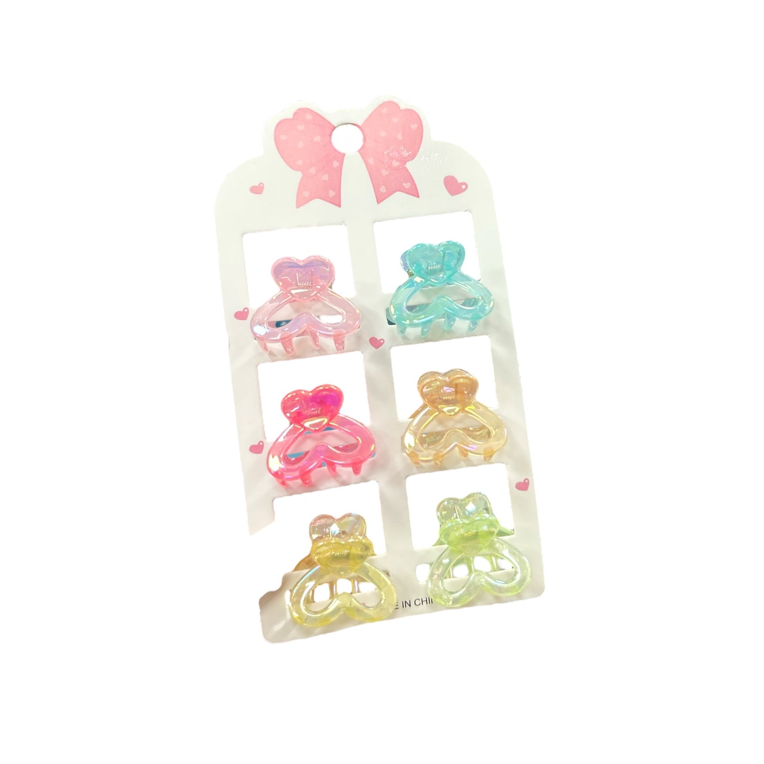 SET MINI GANCHITOS PEQUE X6 CARTON CONEJO MOÑO