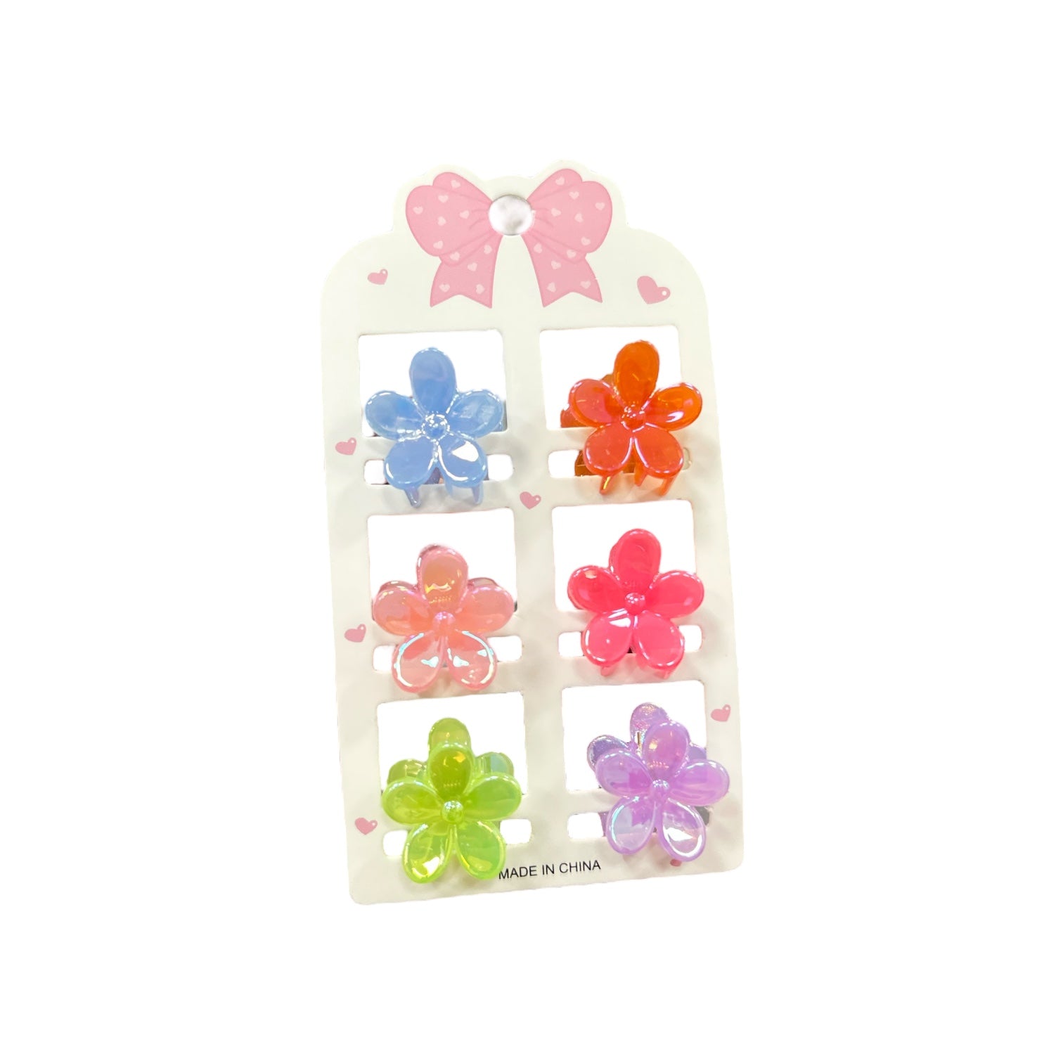 SET MINI GANCHITOS PEQUE X6 CARTON CONEJO MOÑO