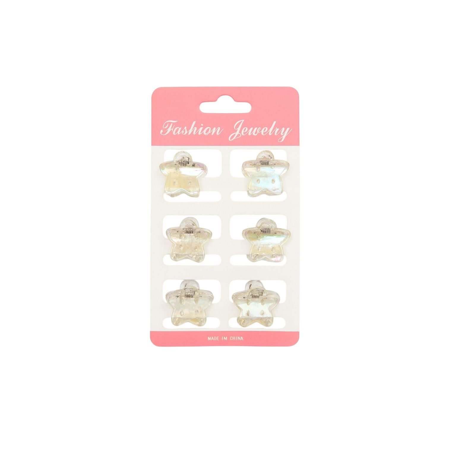 SET MINI GANCHITOS PEQUE X6 CARTON CONEJO MOÑO