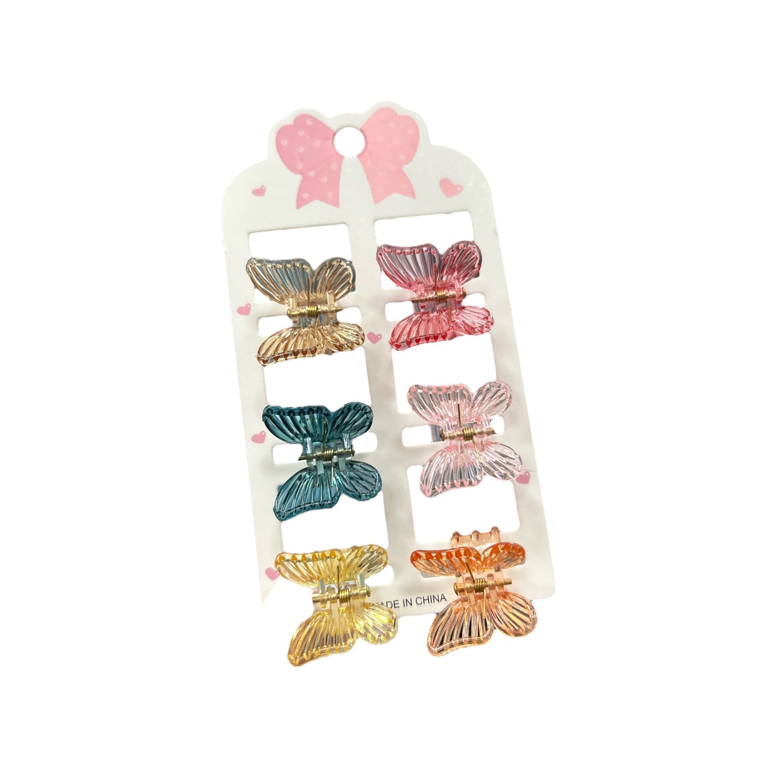 SET MINI GANCHITOS PEQUE X6 CARTON CONEJO MOÑO