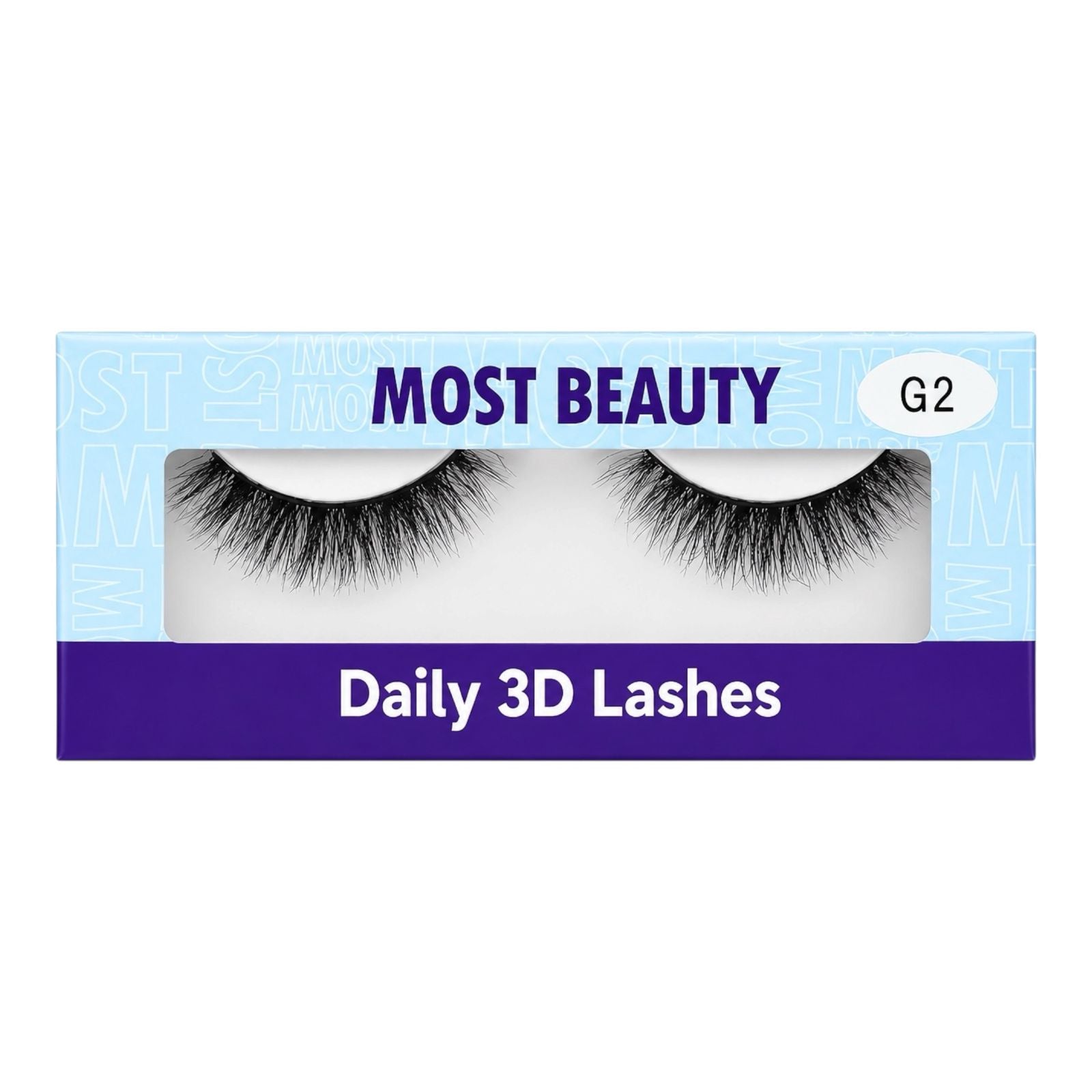 PESTAÑAS ENTERAS DAILY 3D REF G2 MOST BEAUTY