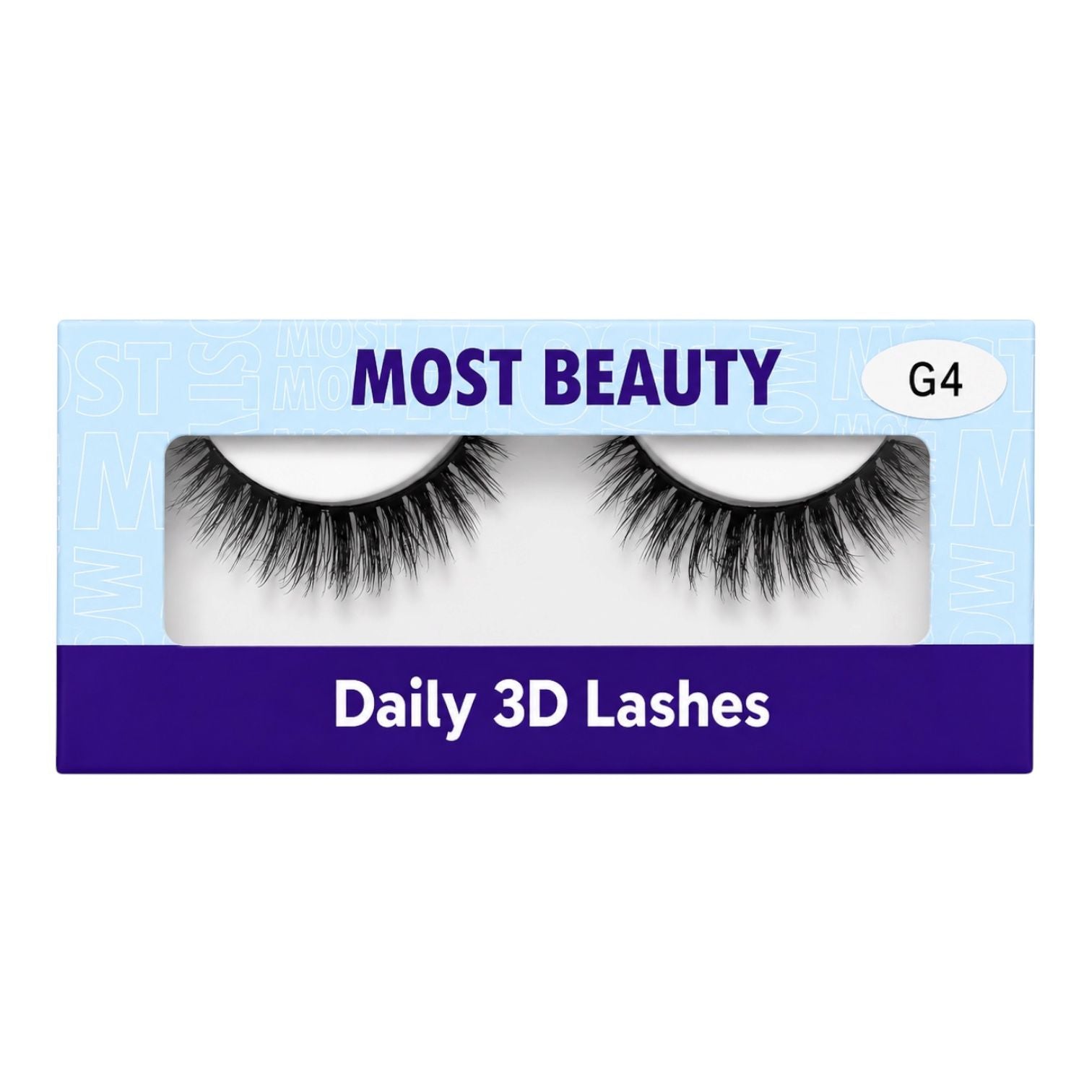 PESTAÑAS ENTERAS DAILY 3D REF G4 MOST BEAUTY