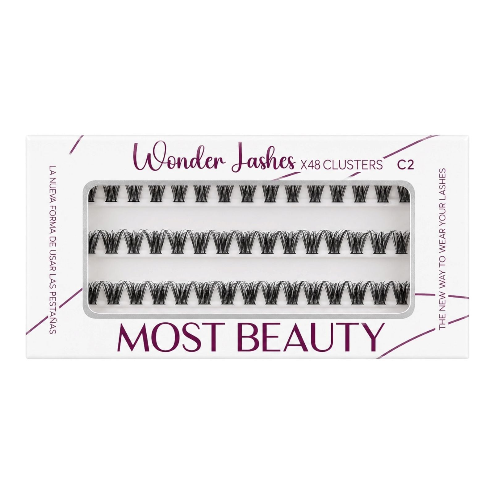 PESTAÑAS CLUSTERS REF C2 MOST BEAUTY