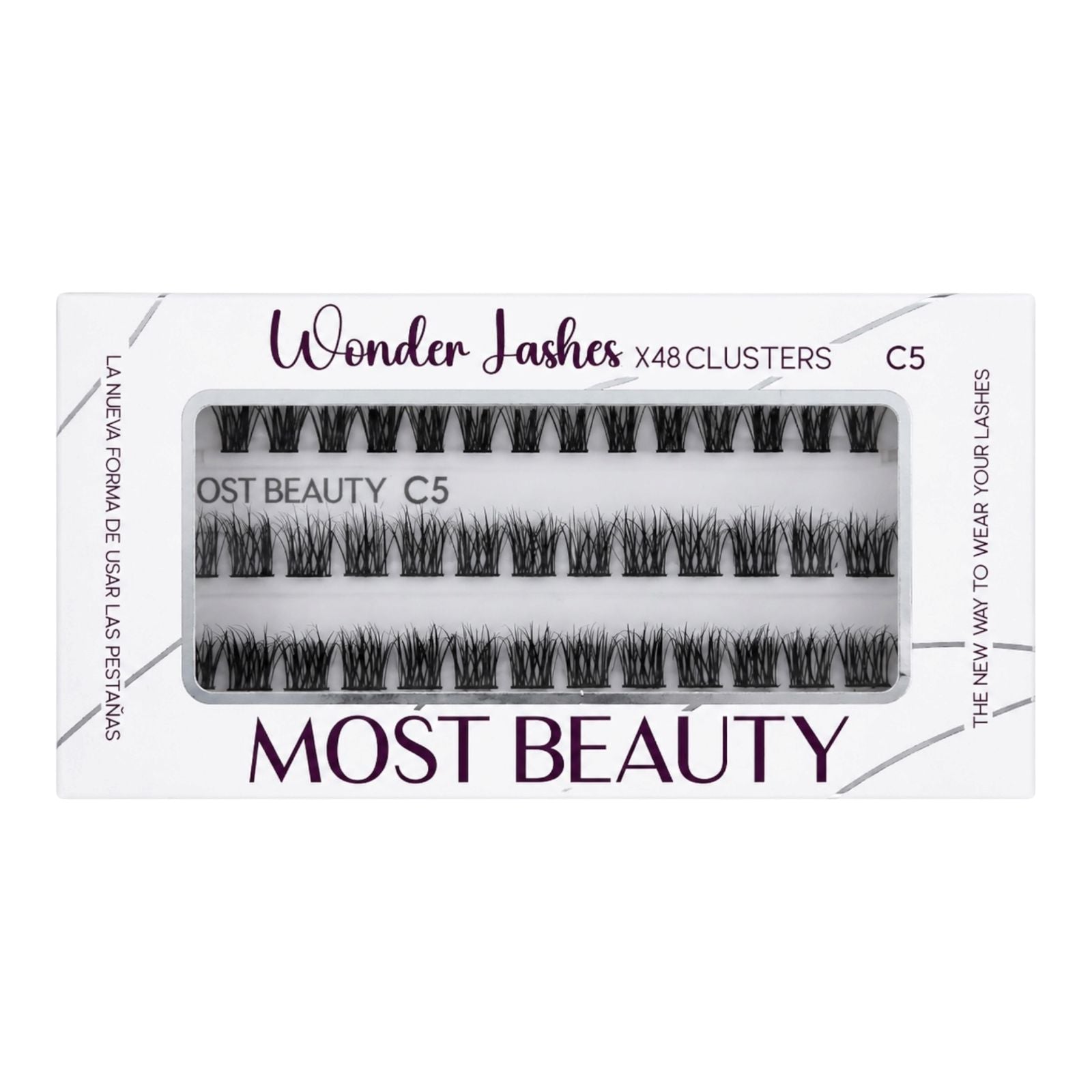 PESTAÑAS CLUSTERS REF C5 MOST BEAUTY