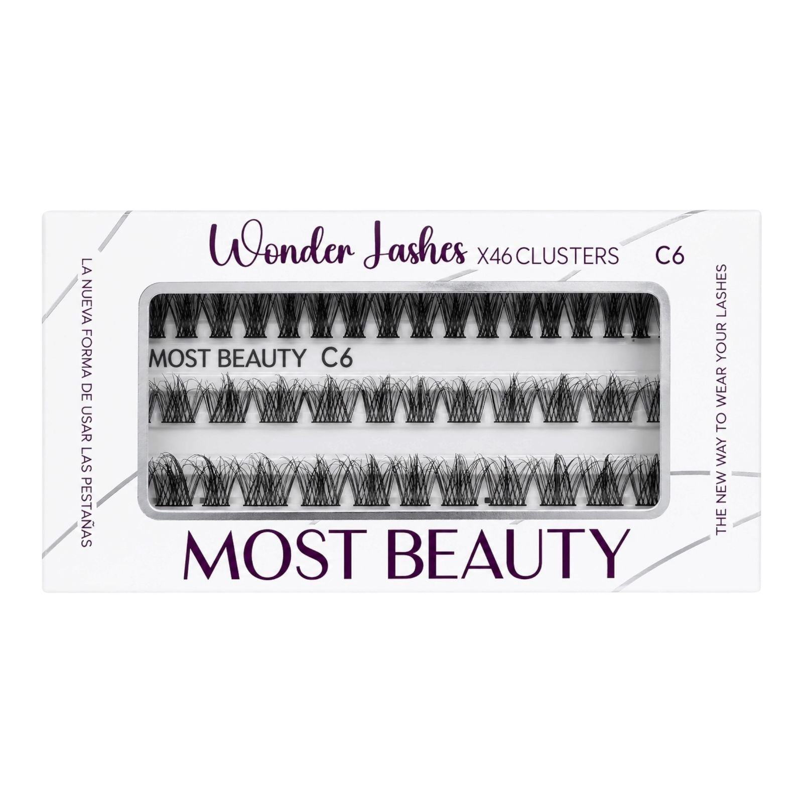 PESTAÑAS CLUSTERS REF C6 MOST BEAUTY