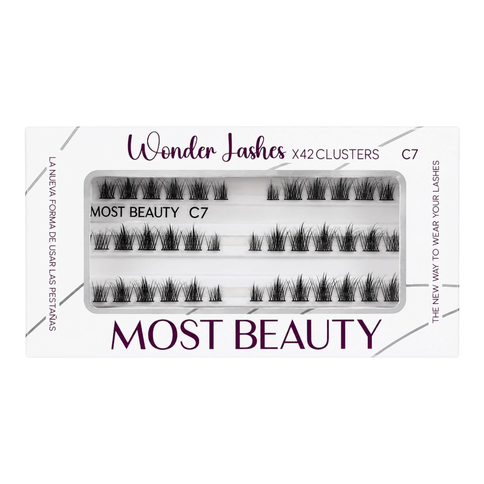 PESTAÑAS CLUSTERS REF C7 MOST BEAUTY
