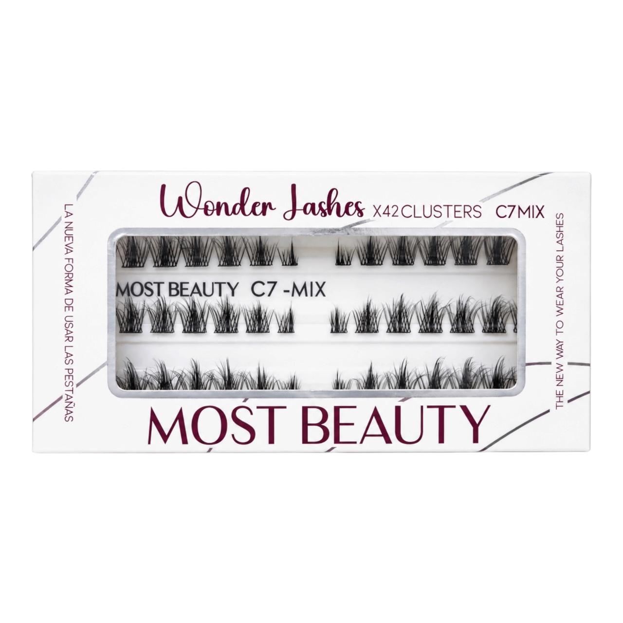 PESTAÑAS CLUSTERS REF C7MIX MOST BEAUTY