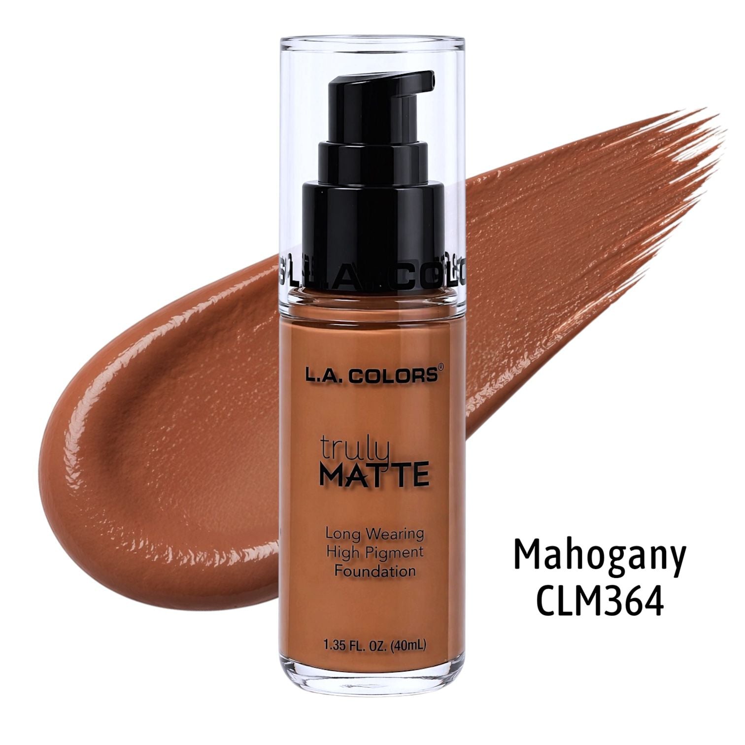BASE LIQUIDA MAHOGANY CLM364 TRULY MATTE LA COLORS