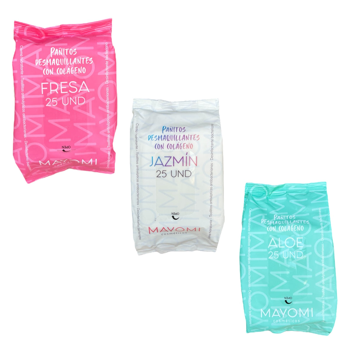PAÑITOS DESMAQUILLANTES X25 MAYOMI