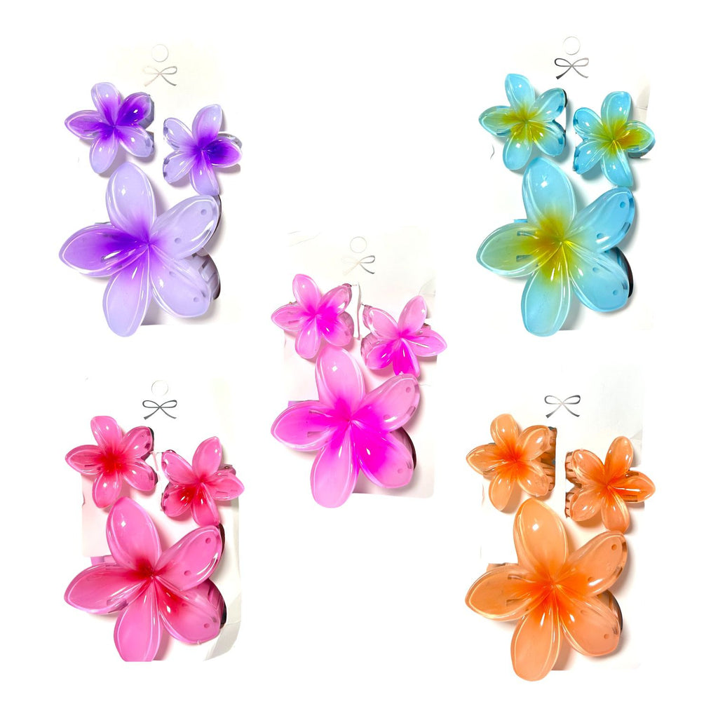 CARTON CAIMAN GRANDE Y 2 MINI CAIMAN HAWAIANO/ MARIPOSA FASHION