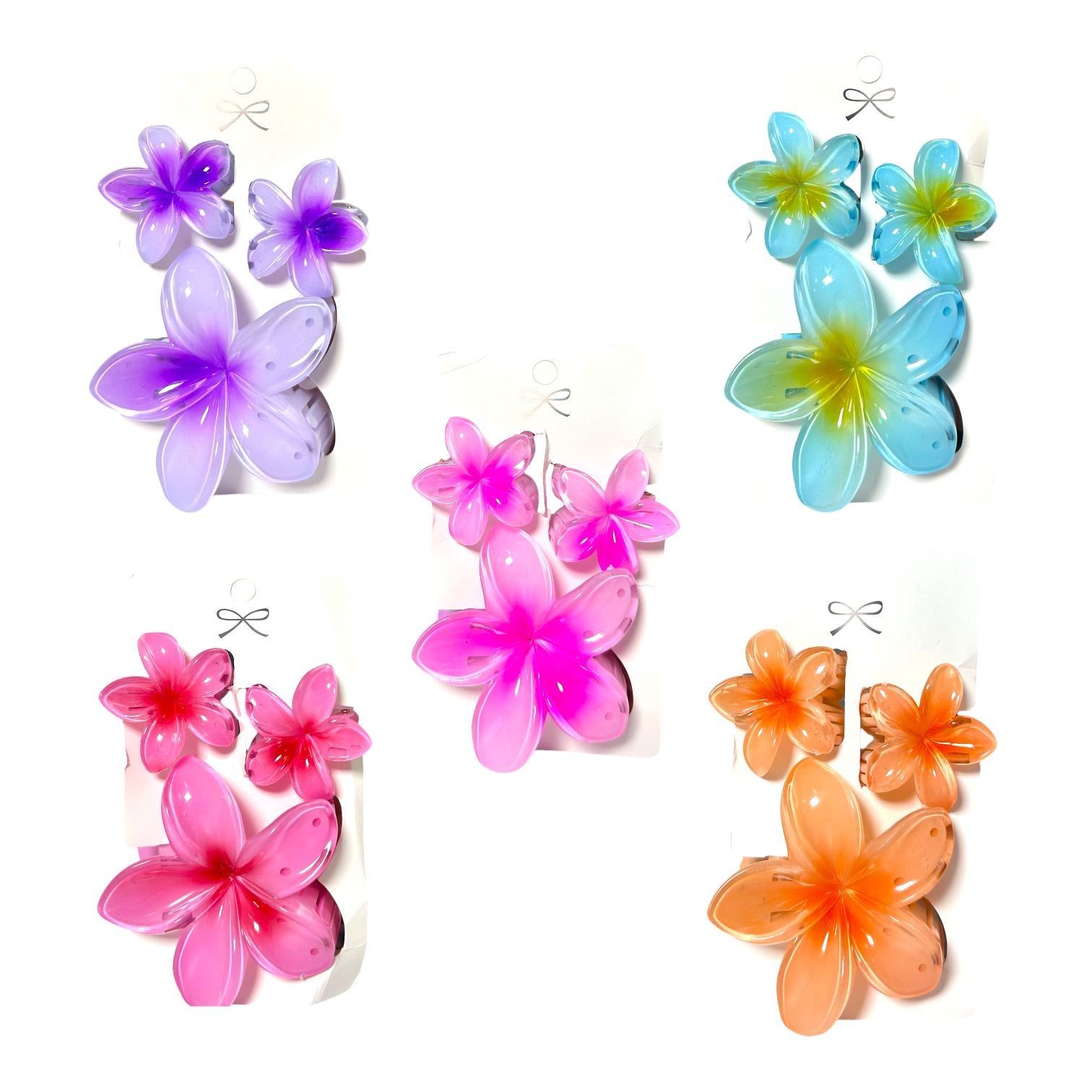 CARTON CAIMAN GRANDE Y 2 MINI CAIMAN HAWAIANO/ MARIPOSA FASHION