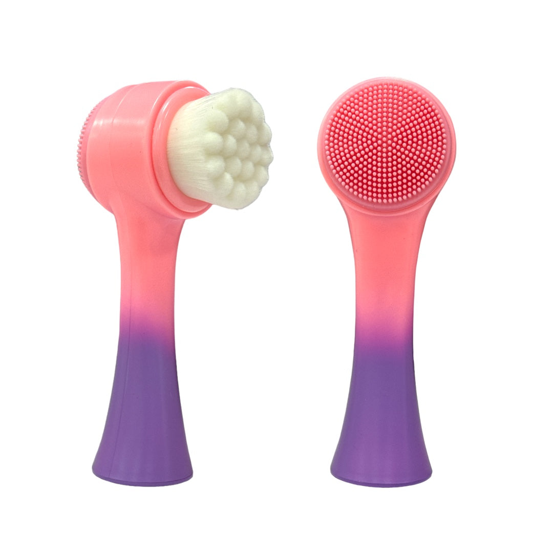 CEPILLO FACIAL DOBLE MANGO LYRIA