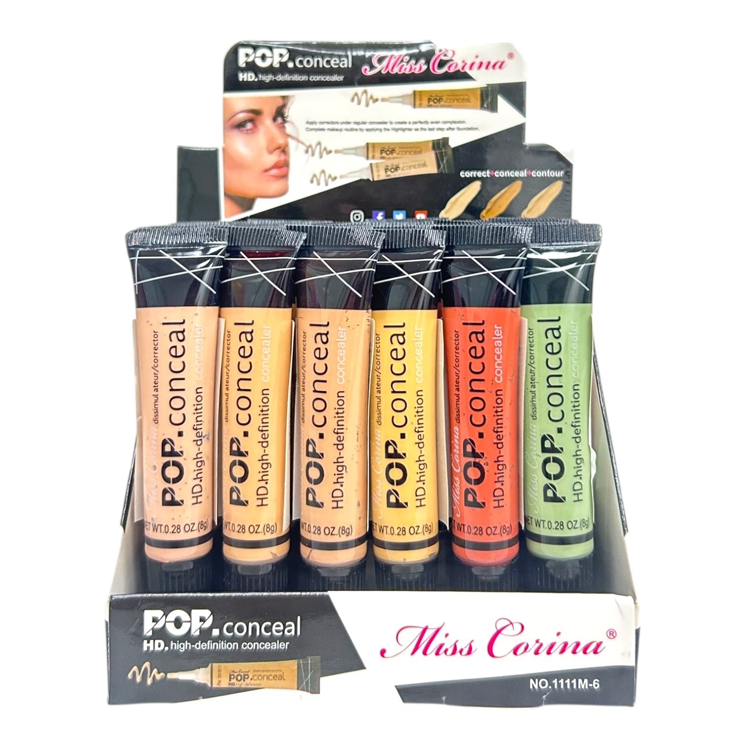 CORRECTOR LIQUIDO POP.CONCEAL MISS CORINA