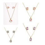 SET ARETES Y COLLAR NIÑAS