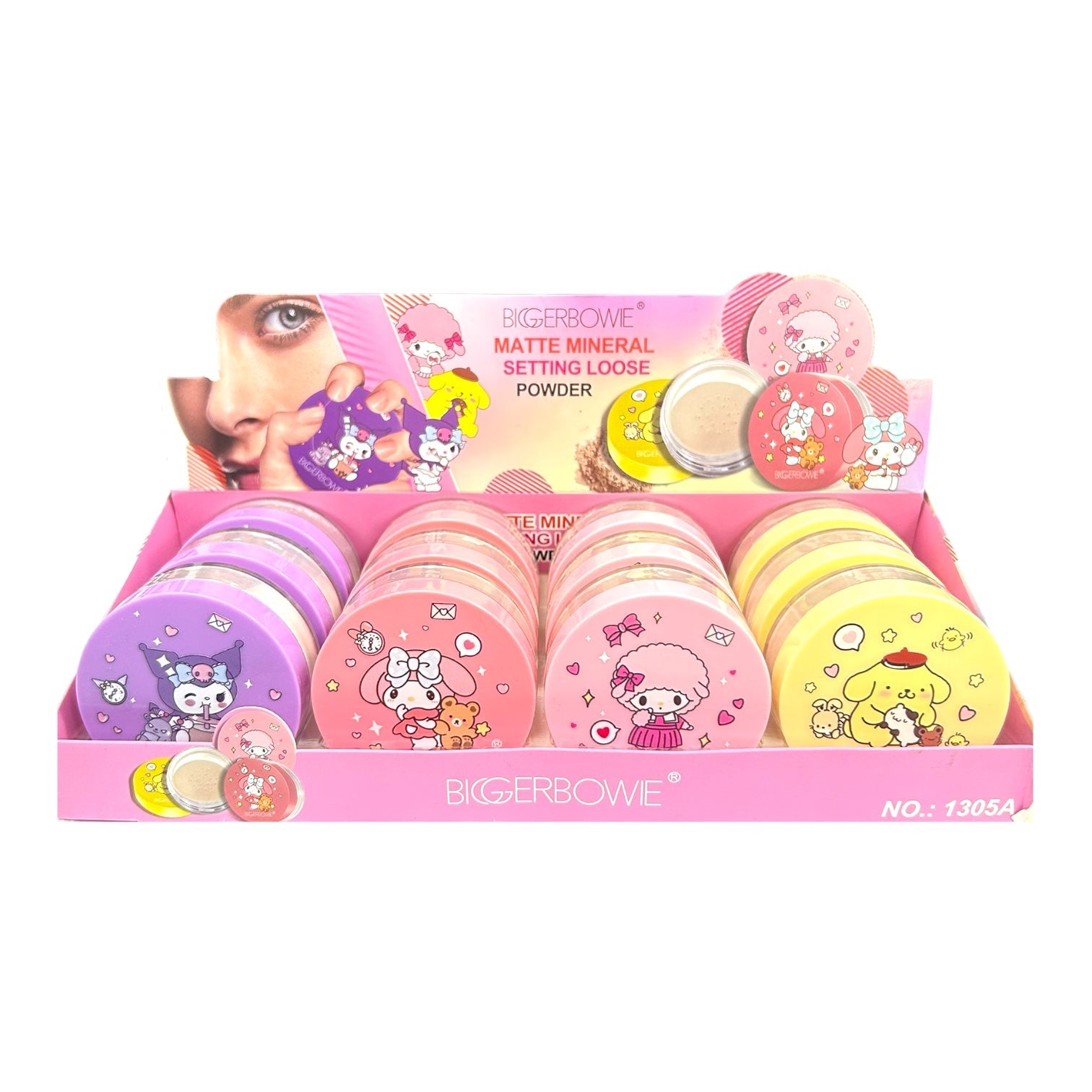 POLVO SUELTO GRANDE SANRIO COLORES BIGGERBOWIE