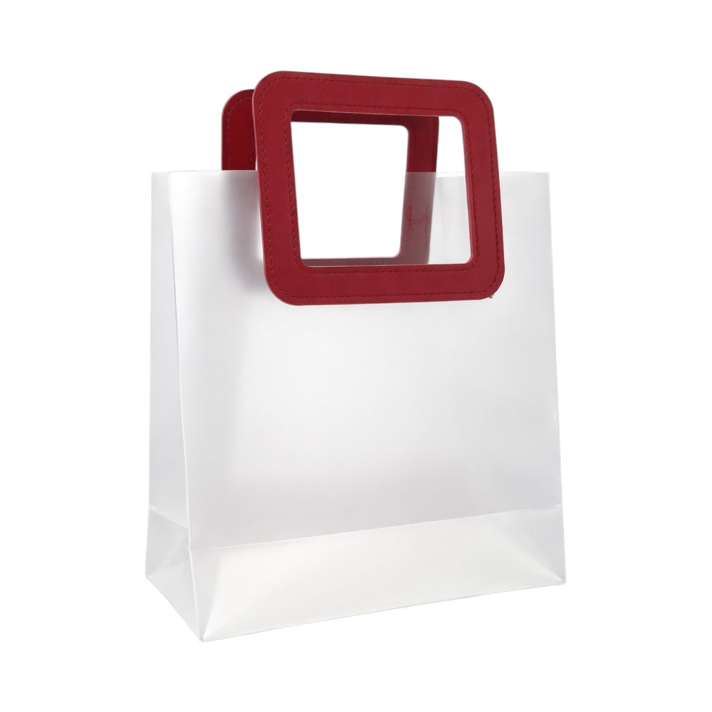 BOLSA DE REGALO AGARRADERA CUADRADA 21X22X11CM