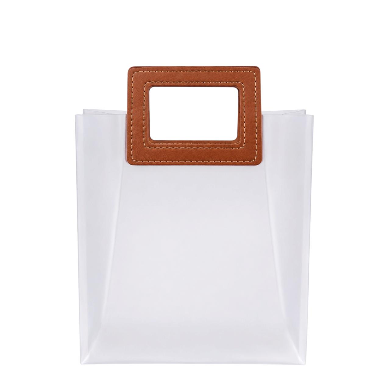 BOLSA DE REGALO PEQUE AGARRADERA CUADRADO 16X18.5X8CM