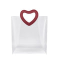 BOLSA DE REGALO GRANDE AGARRADERA CORAZON 28X24X12.5CM
