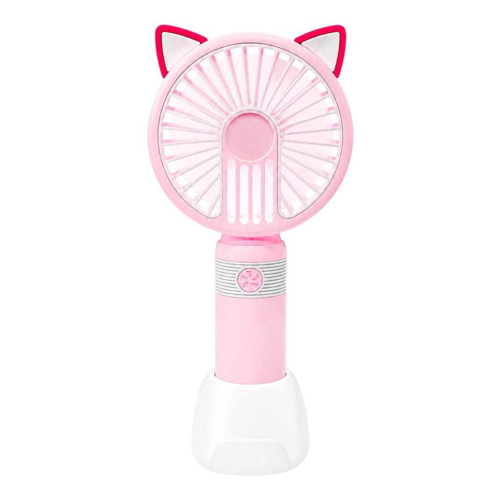 VENTILADOR CON LUZ OREJITAS MINI FAN