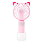 VENTILADOR CON LUZ OREJITAS MINI FAN
