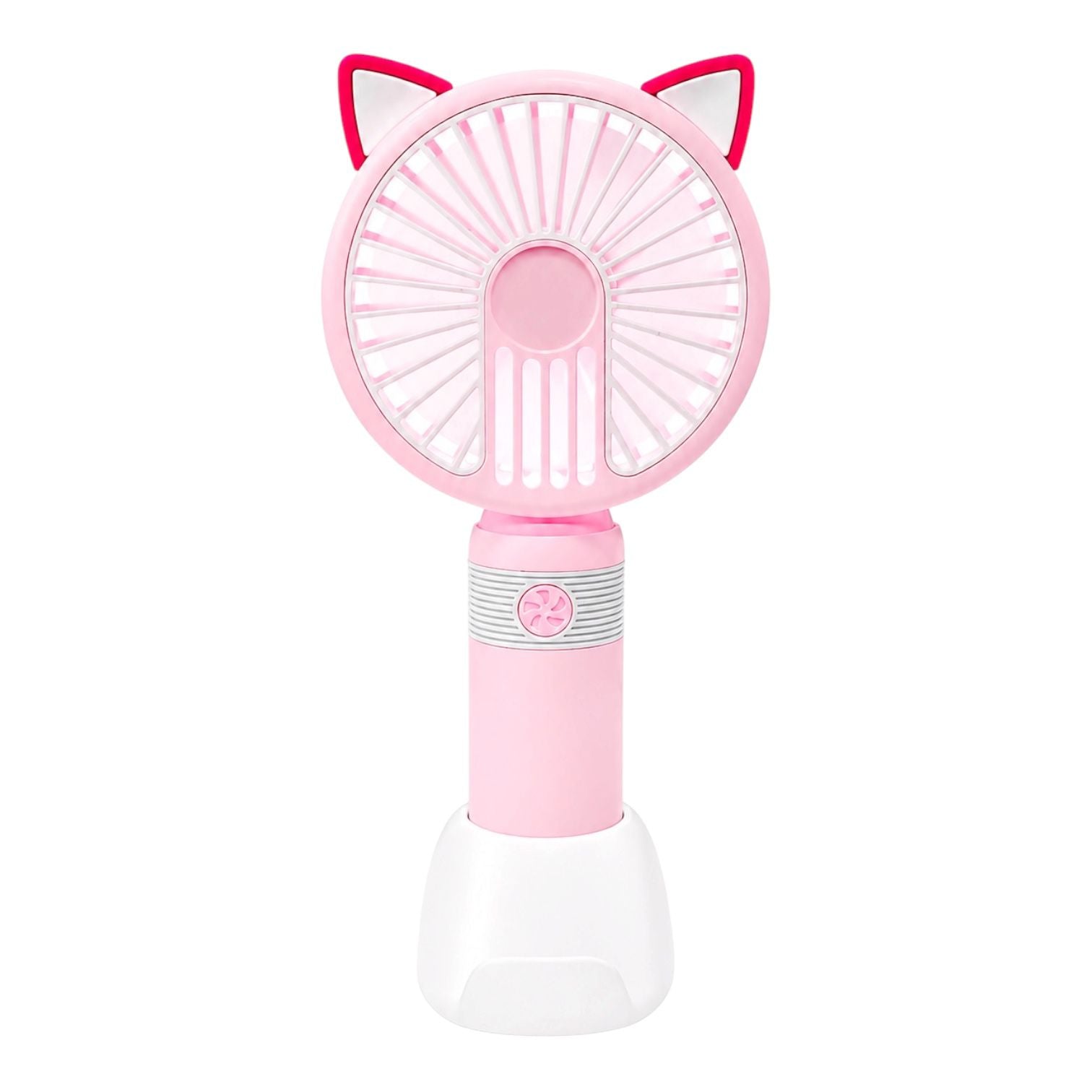 VENTILADOR CON LUZ OREJITAS MINI FAN