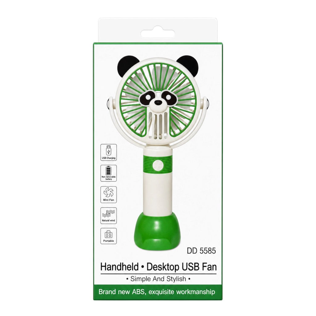 VENTILADOR CON LUZ OREJITAS MINI FAN