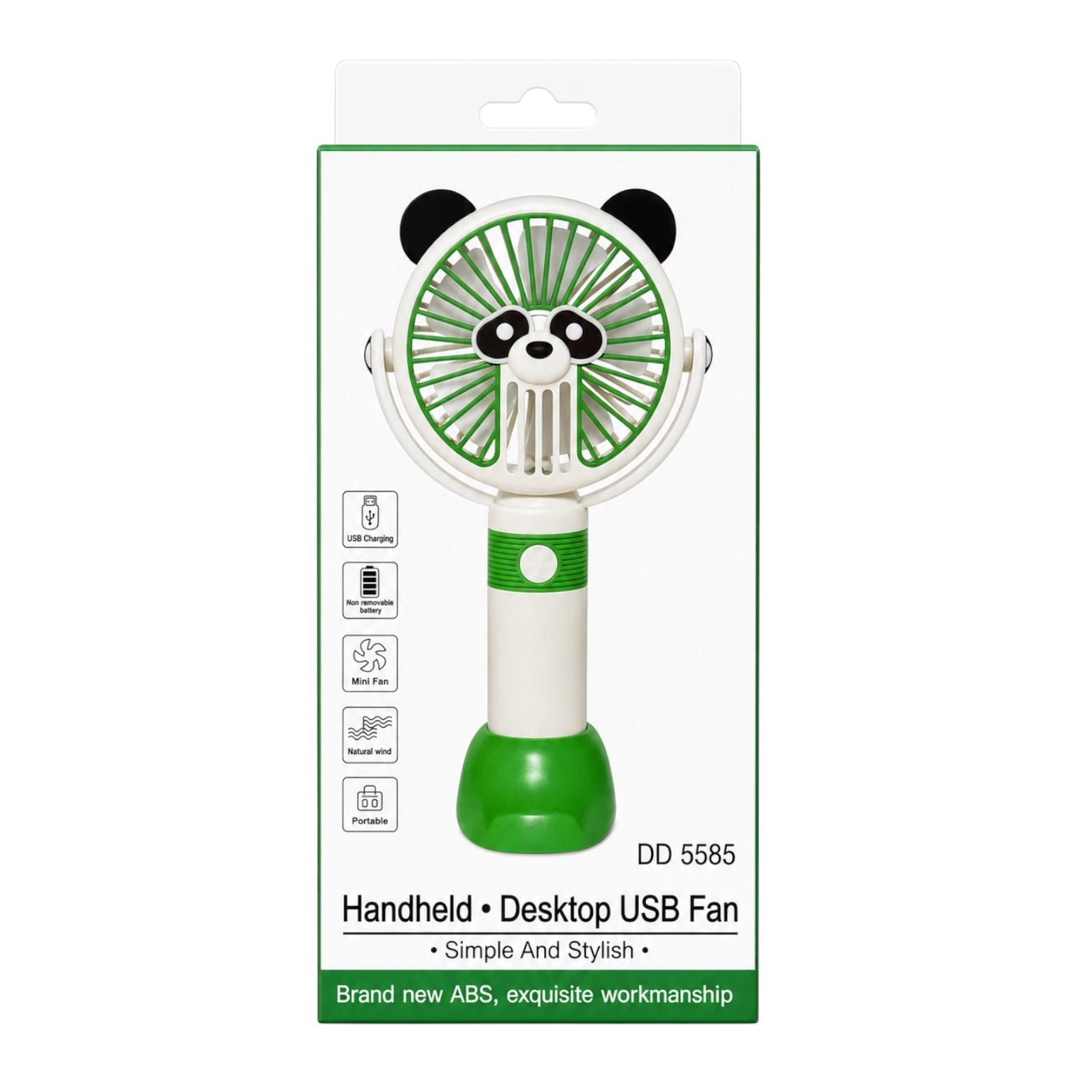 VENTILADOR CON LUZ OREJITAS MINI FAN