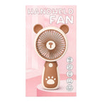 VENTILADOR OREJITAS OSITO HUELLITA HANDHELD FAN