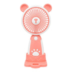 VENTILADOR OREJITAS OSITO HUELLITA HANDHELD FAN