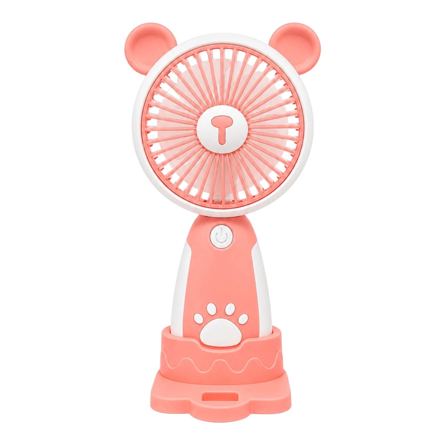 VENTILADOR OREJITAS OSITO HUELLITA HANDHELD FAN