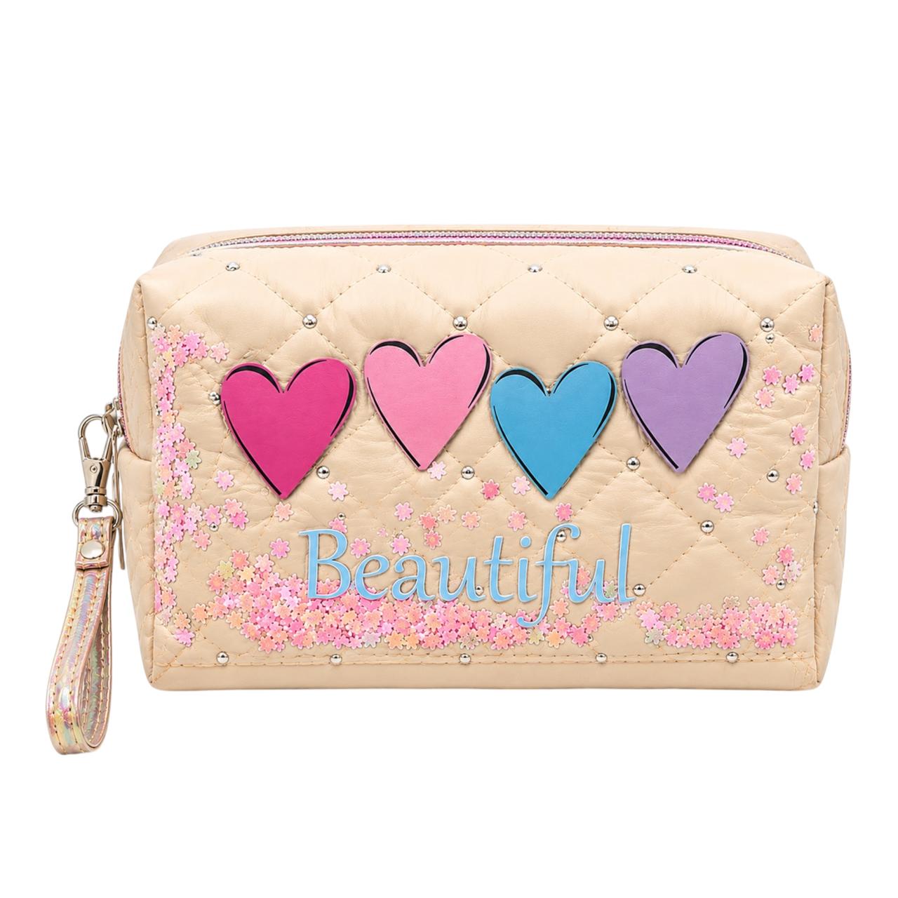 COSMETIQUERA 4 CORAZONES BEAUTIFUL