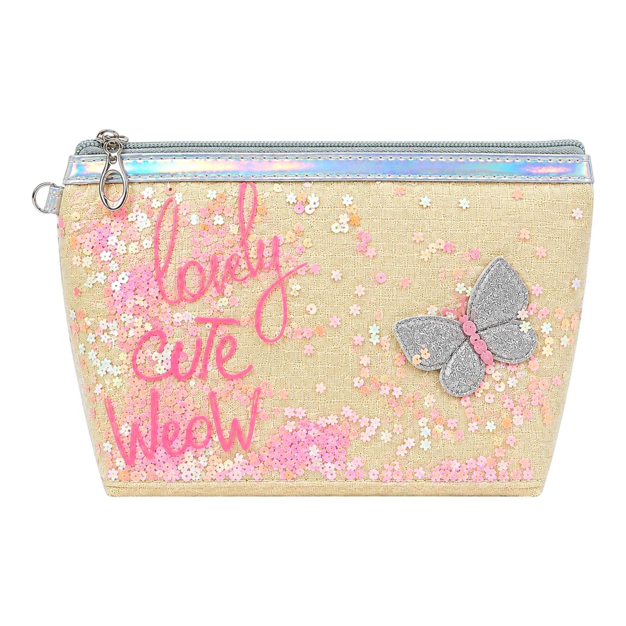 COSMETIQUERA GRANDE LOVELY CUTE WEOW MARIPOSA