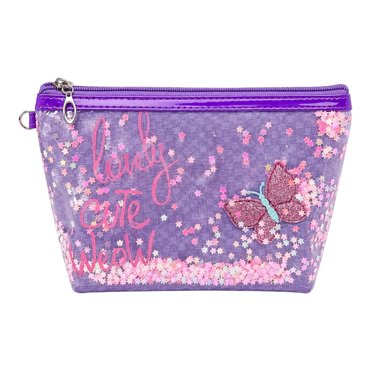 COSMETIQUERA GRANDE LOVELY CUTE WEOW MARIPOSA