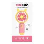 VENTILADOR OREJITAS CONEJO CHARGING VERSION MINI FANS