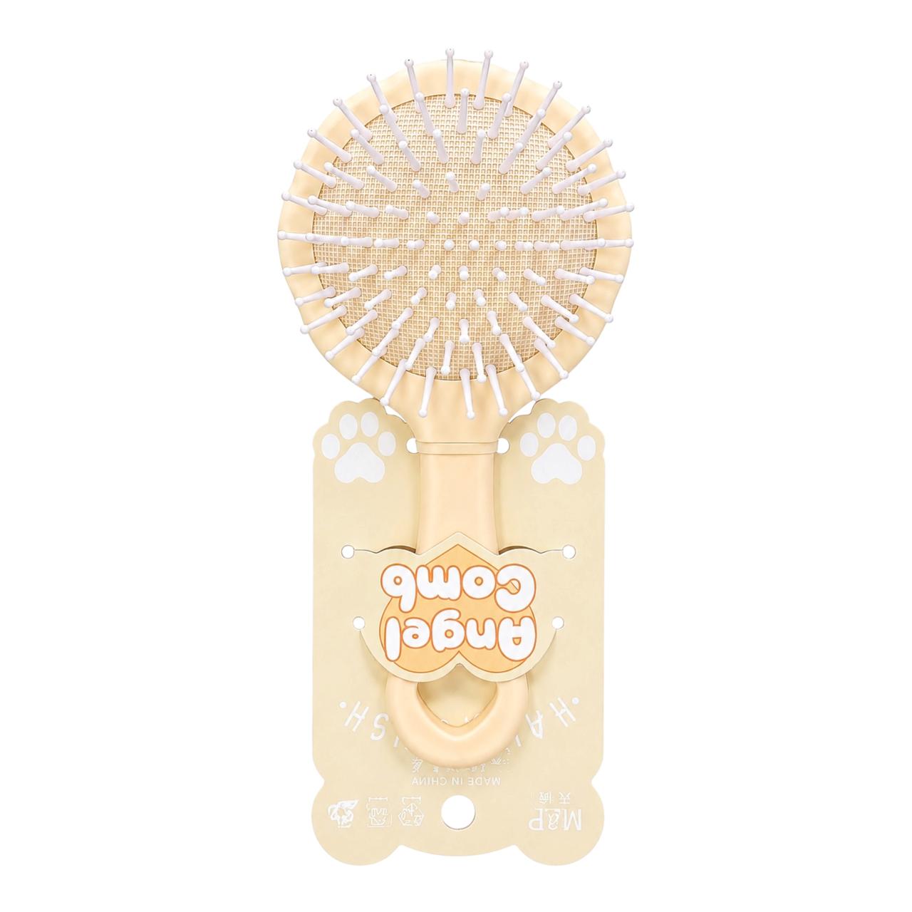 CEPILLO CON ESPEJO FIGURA FLORECITA ANGEL COMB