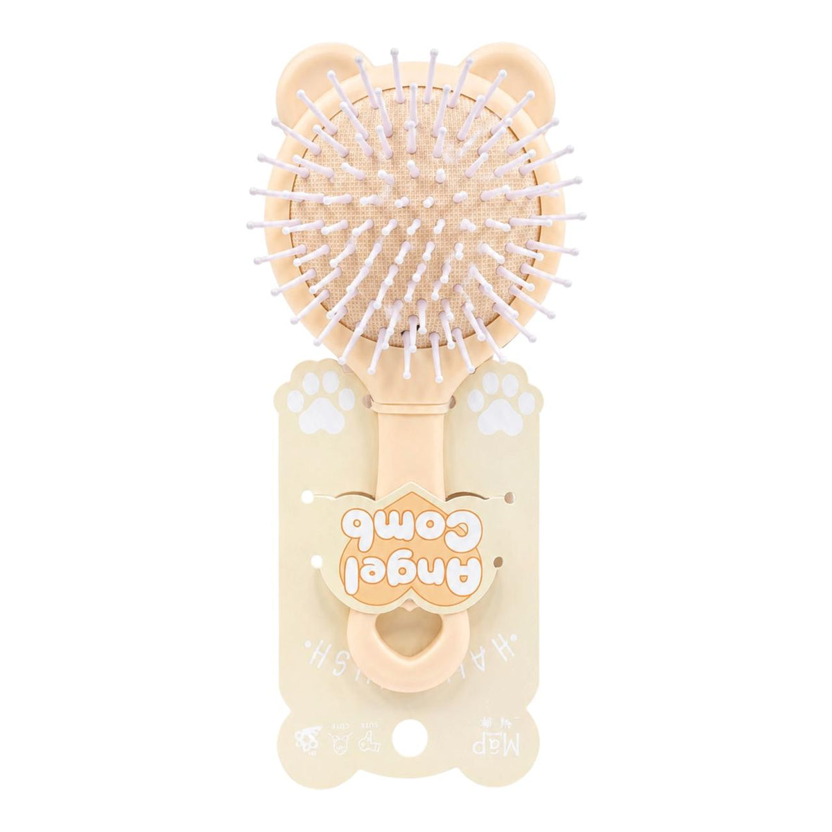 CEPILLO CON ESPEJO OREJITAS OSITO ANGEL COMB