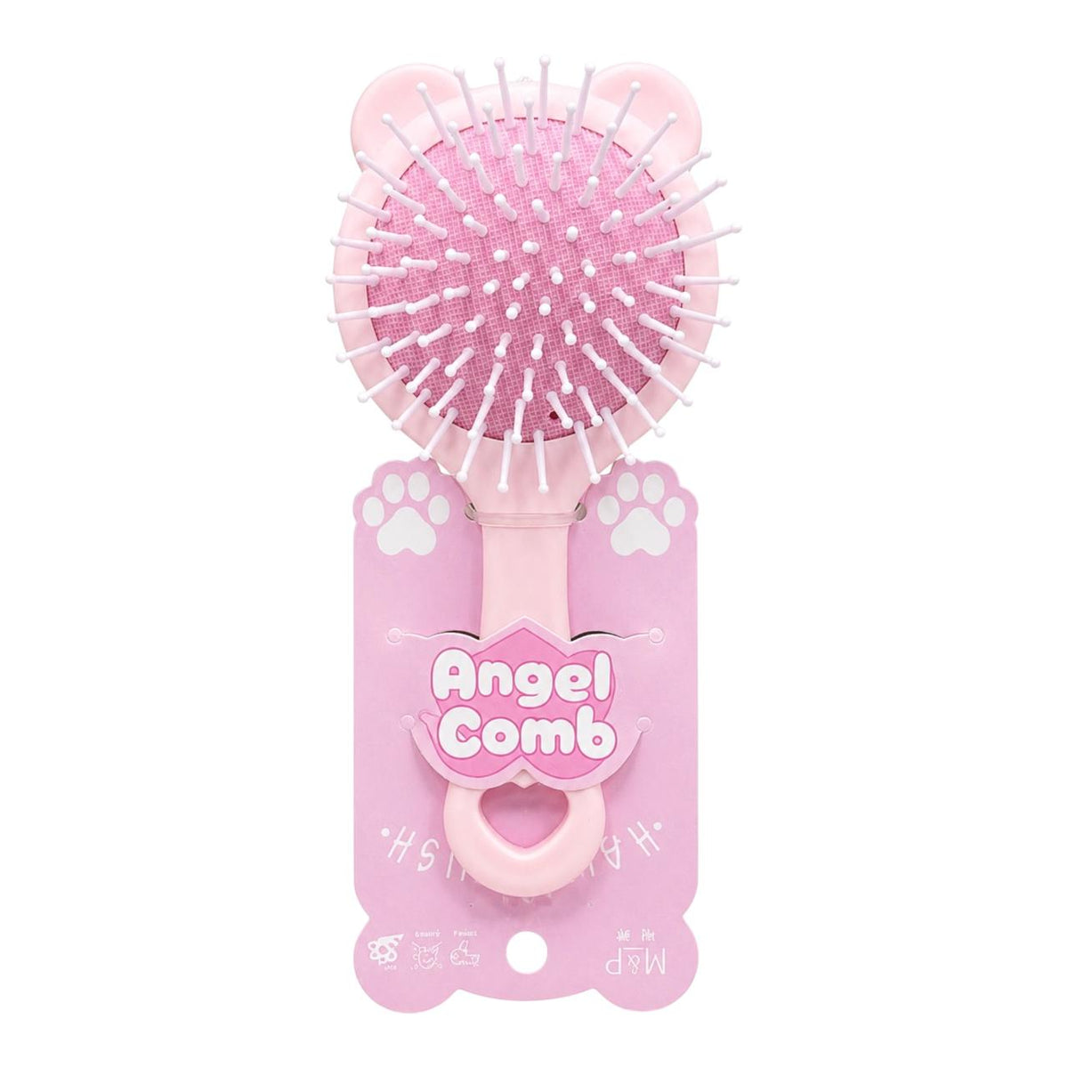CEPILLO CON ESPEJO OREJITAS OSITO ANGEL COMB