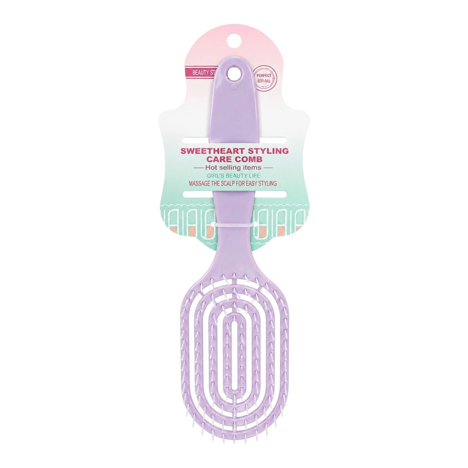 CEPILLO ESQUELETO FORMA OVALO BEAUTY SERIES