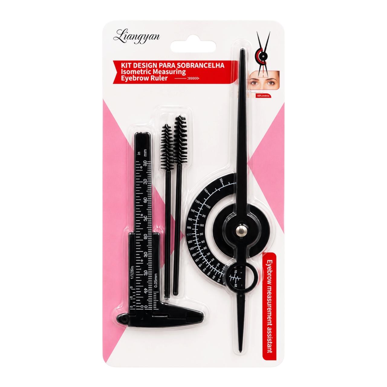 KIT PARA CEJAS PIE DE REY + COMPAS LIANGYAN