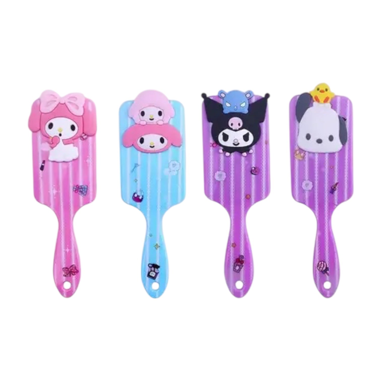 CEPILLO PARA CABELLO CUADRADO GRANDE SANRIO 3D